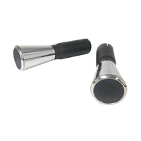 1964 - 1966 Mustang GT Exhaust Tips Custom 2" Full Flow - Pair