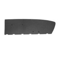 1964 - 1966 Mustang Door Watershield Set - Fastback Convertible Coupe