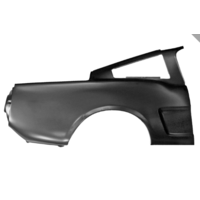 1965 - 1966 Mustang Fastback Quarter Panel (1 Piece) Right