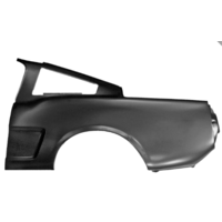 1965 - 1966 Mustang Fastback Quarter Panel (1 Piece) Left