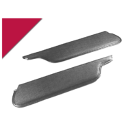 1964 - 1965 Mustang Coupe Fastback Sun Visor (Bright Red)