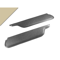 1964 - 1966 Mustang Coupe Fastback Sun Visors (Parchment)