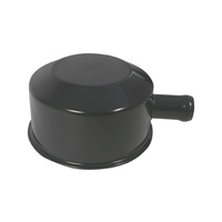 1965 - 1970 Mustang Oil Cap with Tube (FOMOCO Logo) Black