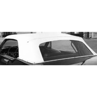 1964.5 - 1966 Mustang Premium Convertible Top with Glass - White
