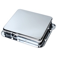 1964 - 1973 Transmission Pan (C4, 1" deeper, Chrome)
