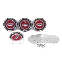 1966 Falcon Fairlane Styled Steel HubCap Set