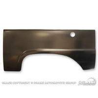 66-77 Lh bronco qtr panel skin