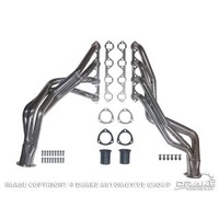 66-77 Bronco 289/302 Long Tube Headers - Silver Ceramic Coated