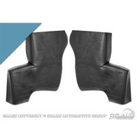 1964 - 1966 Mustang Convertible Quarter Panel Trim (Medium Blue)