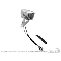 1967 Mustang Remote Mirror (With Convex, Show Quality)