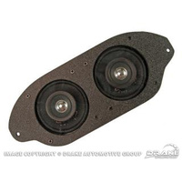 67-70 Dual Dash Speakers (3" Dual Cone), without AC only