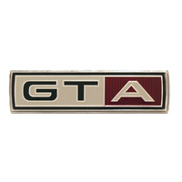 1967 Mustang Fender "GT" Emblems (Automatic)
