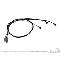 1967 - 1968 Mustang Engine Gauge Feed Harness (Big Block)