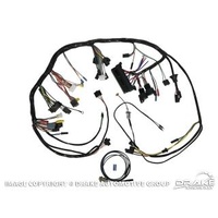 1967 Mustang w/o Tach/GT Under-Dash Harness w/Premium Fuse Box and Relays
