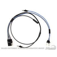 1967 Fog Lamp Under Dash Harness