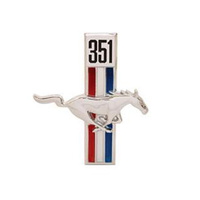 1964 - 1968 Mustang 351 Running Horse Emblem - Right