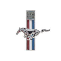 1967 - 1968 Mustang 289 Running Horse Fender Emblem - Pin On (Left)