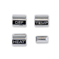 1967 Mustang Heater control knob set