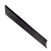 1967 - 1968 Mustang Windshield Pillar Post Pad (Black, Left)