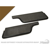 1967 - 1968 Mustang Coupe & Fastback Sun Visor (Saddle)