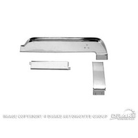 1967 - 1968 Mustang Deluxe Chrome Dash Trim Set