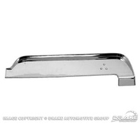 1967 Mustang Upper Dash Panel (Deluxe, Chrome)
