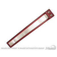 67 Coupe Overhead Console (Red)