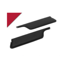 67-68 Convertible Sun Visors (Dark Red)
