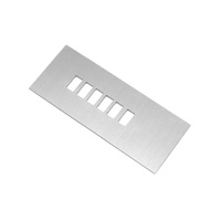 1967 Mustang Aluminum Console Shifter Plate