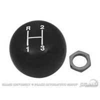 1967 - 1968 Mustang 3 Speed Shift Knob