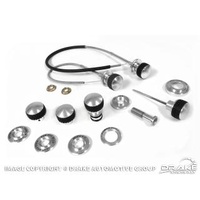 1968-77 Bronco Billet Dash Knob & Bezel Master Kit