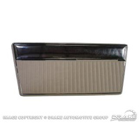 1963 - 1973 Bronco Door Panels (Mylar/Black)