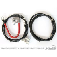 1968 - 1969 Mustang Heavy Duty Battery Cable Set