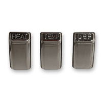 1968 Mustang A/C & Heater Control Knob Set