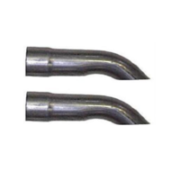 1967 - 1973 Mustang Exhaust Tips (Turn downed tips 2.25)