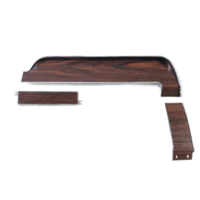 1968 Mustang Deluxe Dash Panels (with Wood Grain, 3 Piece)