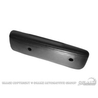 1968 Mustang Deluxe Arm Rest Pad (Black, RH)
