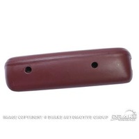 1968 Mustang Deluxe Arm Rest Pad (Maroon, LH)