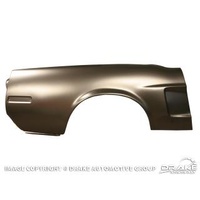 1968 Mustang Quarter Panel Assembly (Convertible) w/ indent, Right Hand