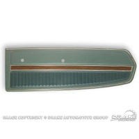1968 Mustang Deluxe Door Panels (Aqua)