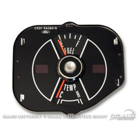 69 Mustang fuel/temp gauge-black