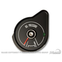 1969 Mustang Oil Pressure Gauge Black