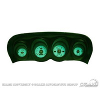 69-70 Electro Luminescent Lnstrument Panels (6 piece, no tach)