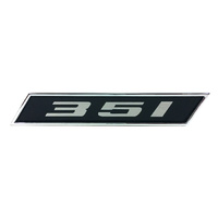 1969 - 1970 Mustang 351 Fender Emblem