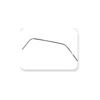 1969 - 1970 Mustang Drip Rail Molding (Coupe, without Vinyl Top)