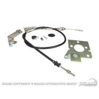 69-70 Clutch Cable Kit (for T5 & Tremec)