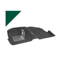 1965 - 1968 Mustang Coupe Molded Carpet Kit (Dark Green)