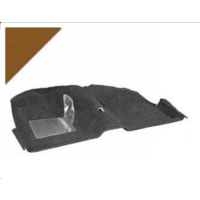 1965 - 1968 Mustang Coupe Molded Carpet Kit (Saddle)