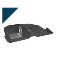 1965 - 1968 Mustang Convertible Molded Carpet Kit (Dark Blue)