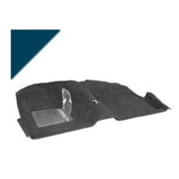 1965 - 1968 Mustang Fastback Molded Carpet Kit (Dark Blue)